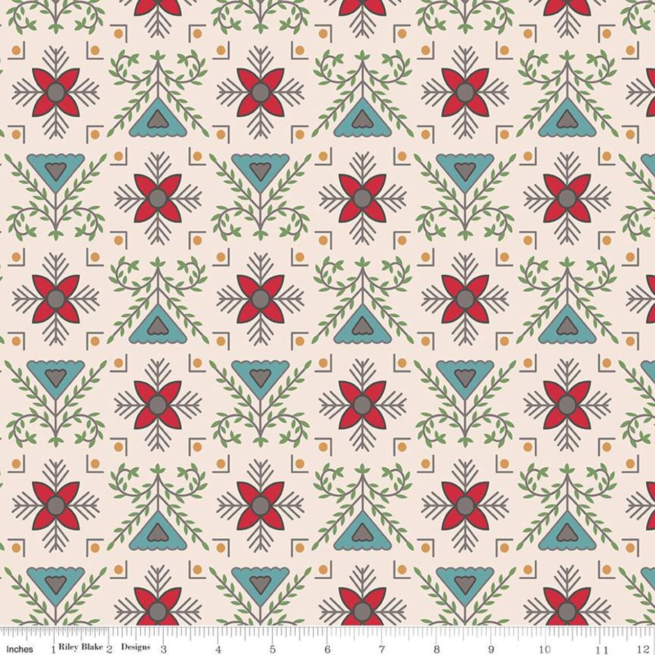 Fabric Riley Blake Schoolhouse Stitchery Home Town Holiday 108" Wide Back by the Quarter Yard WB14928-SCHOOL